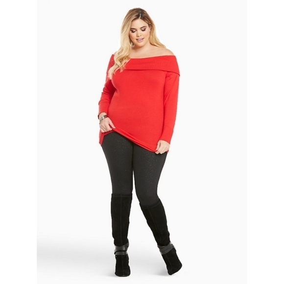 Torrid Pixie Pant in Luxe Sparkle Ponte Size M/L - Picture 1 of 8